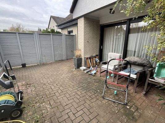 Terrasse vor der Küche