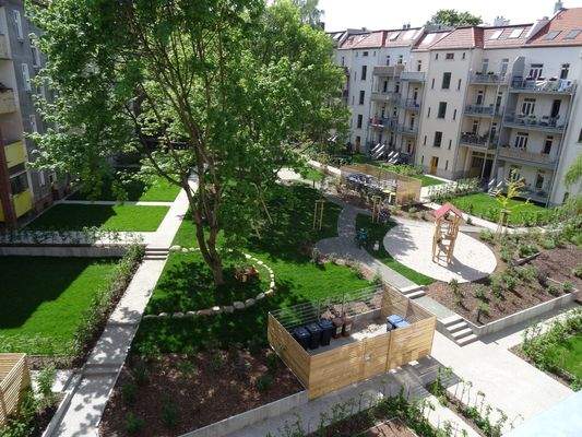 grünes Brunnenviertel