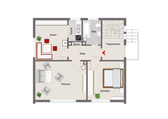 Grundriss Erdgeschoss