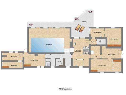 Grundriss Kellergeschoss