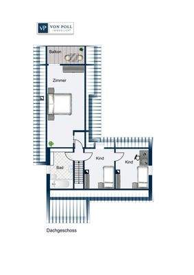 Grundriss Dachgeschoss