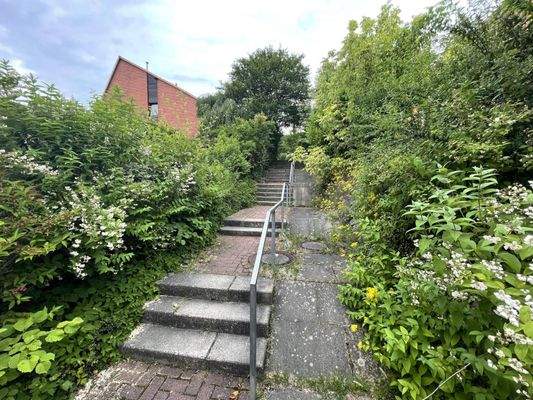 Privatweg zu den Häusern