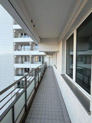 großzügiger Balkon