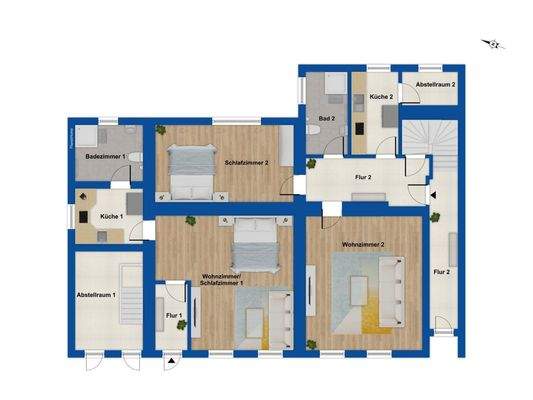 Grundriss EG Haus 23