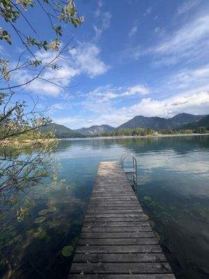 Badesteg  "nur ca. 100 Meter entfernt"
