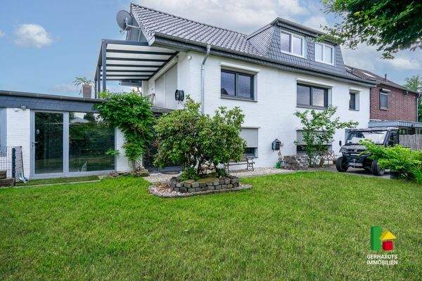 Seitenansicht Garten