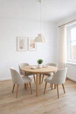 Esszimmer visualisiert