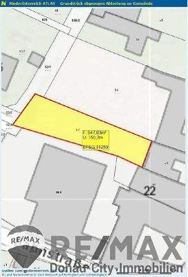 Lageplan Grundstück