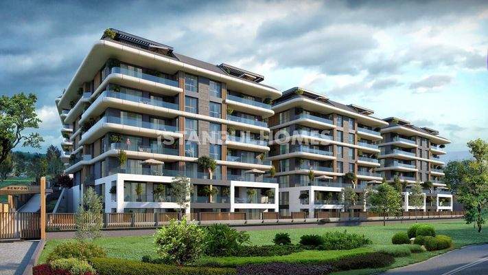 Elegant Flats in a Complex with Indoor Pool in İstanbul