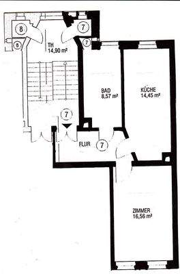 Wohnungsplan 3.OG links