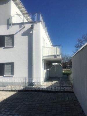 Außenansicht des Wohnhauses