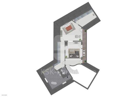 Grundriss Dachgeschoss