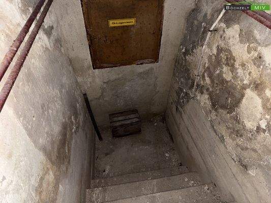 Abgang in den Keller