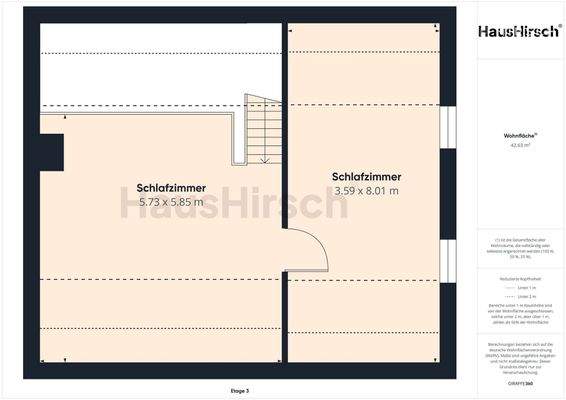 Grundriss DG ausgebaut