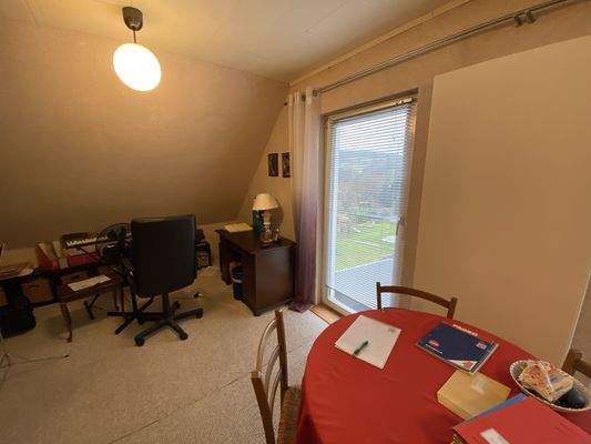 Schlafzimmer aus anderer Perspektive