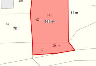 Grundstück 100 u. 101