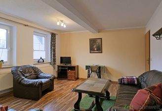 Blick ins Wohnzimmer