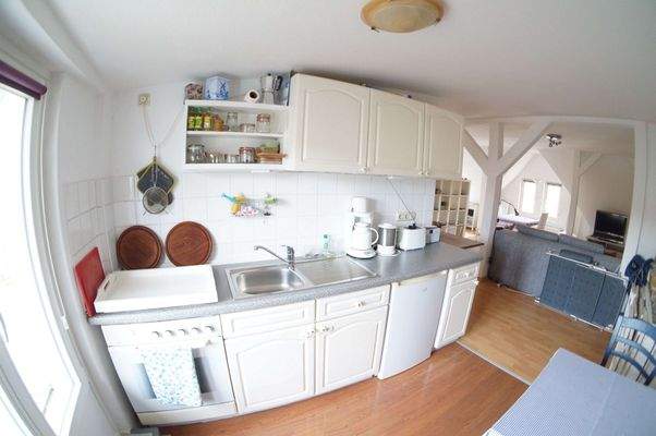 Beispielbild Küche in Nutzung