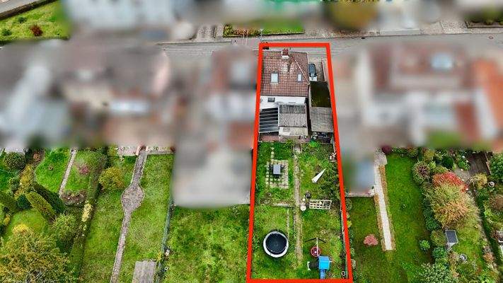 Luftbild Rückseite Grundstück