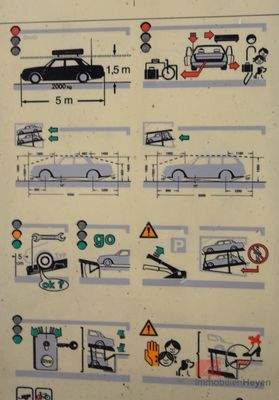 Zugelassene PKW-Maße