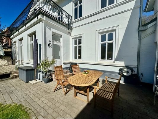 Terrasse an der Küche