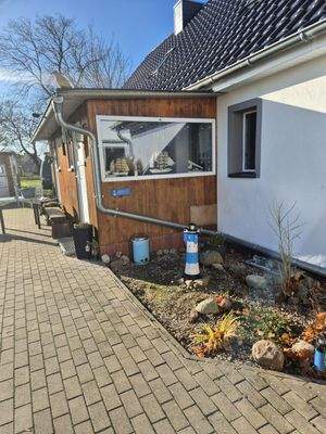 hintere Ansicht mit Vorbau