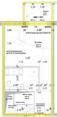 Grundrissskizze 2. OG