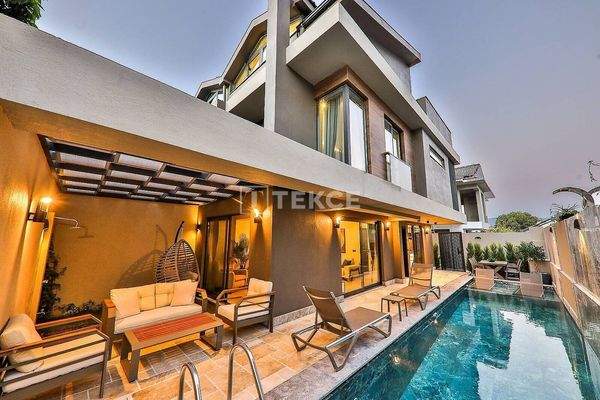 Furnished Villa 900 m from the Sea in Fethiye Muğla