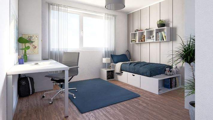 04_74 m_ - Innenraumvisualisierung - Kinderzimmer