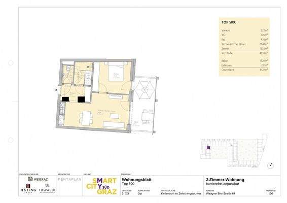 Grundriss: Smart City Süd