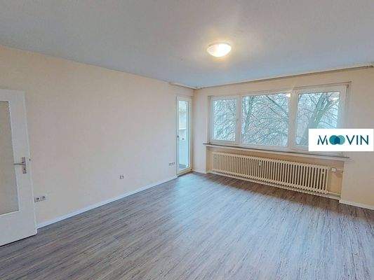 Ansicht I: Wohn- und Esszimmer