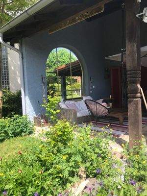 Überdachter Freisitz