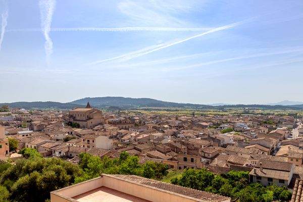 Toller Blick auf das schöne Dorf
