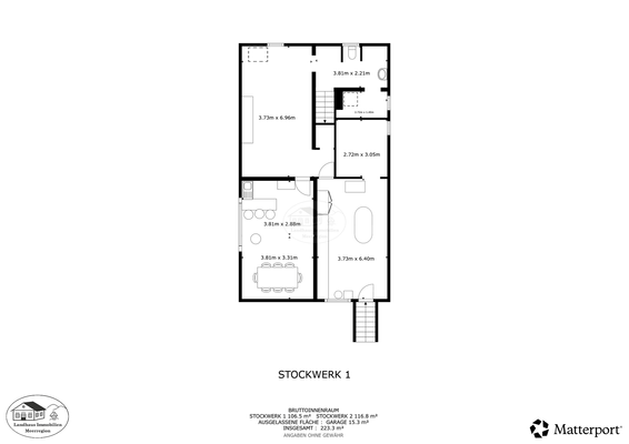Grundriss Keller, Skizze
