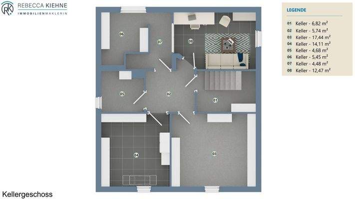 Grundriss Kellergeschoss