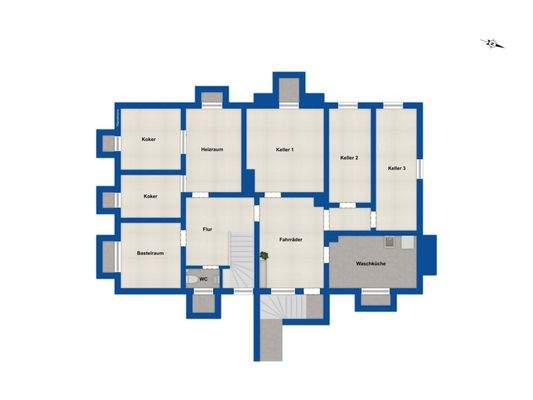 Grundriss Kellergeschoss