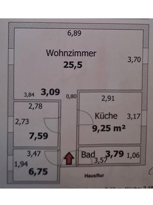 Grundriss 2.OG Links_m² sind Ca. Angaben