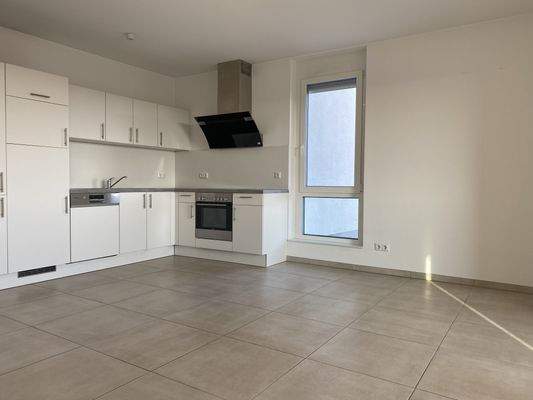 Küche und Wohnbereich