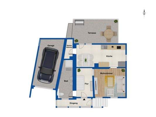 Grundriss Erdgeschoss