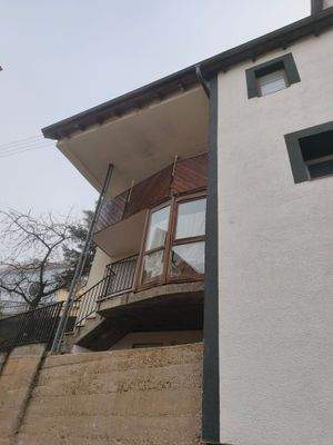 Balkon Außenansicht hinten