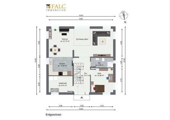 Grundriss Erdgeschoss