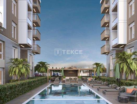 Modern Apartments for Sale in Antalya Kepez with Installments