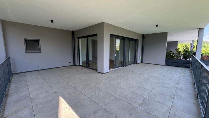 Seeblickwohnung - Terrasse