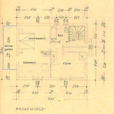 Grundriss Erdgeschoss