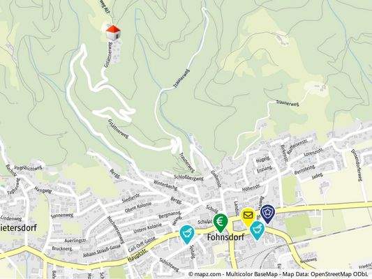 Geolyzer Kartenausschnitt