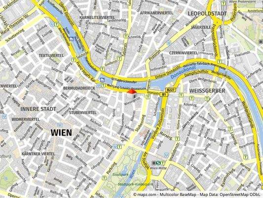 Geolyzer Kartenausschnitt