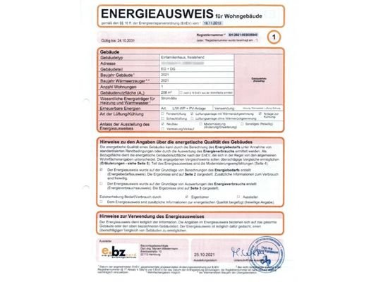 Energieausweis
