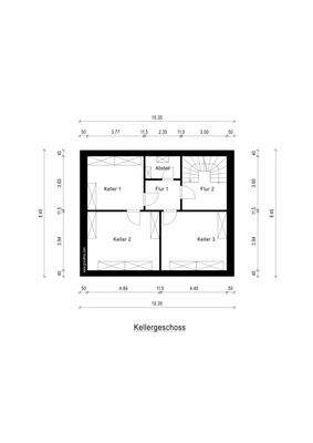 Grundriss Keller  