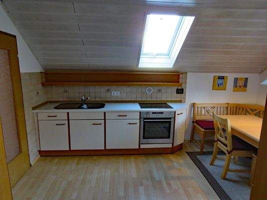 Küchenzeile in der ELW 