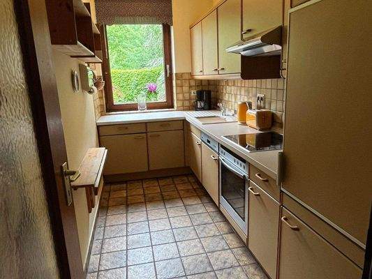 Blick in die Küche